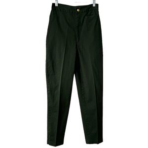 St. John Sport Dark Olive Tapered‎ Trousers in Size 4